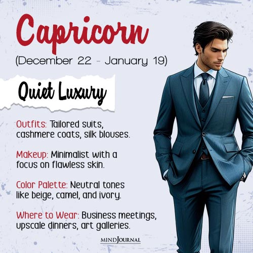 your style based on your zodiac sign