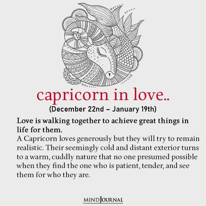 capricorn in love