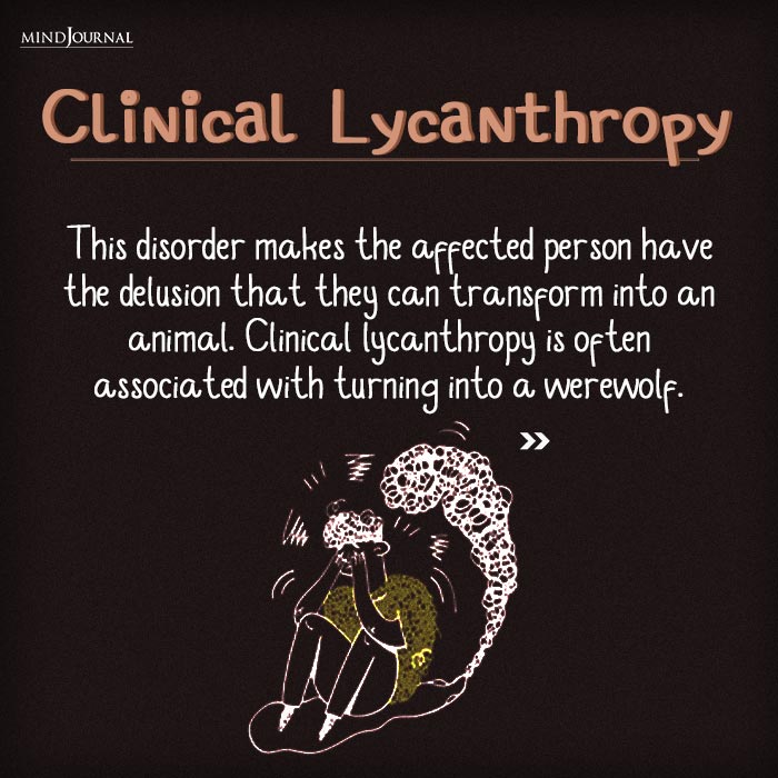 clinical lycanthropy