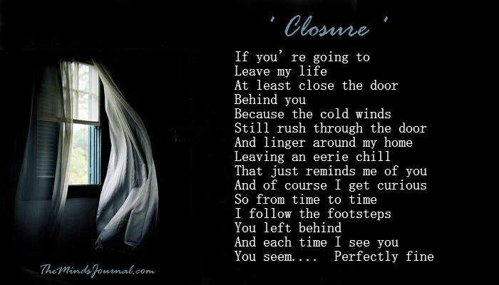 Closure – ‘One Last Time’