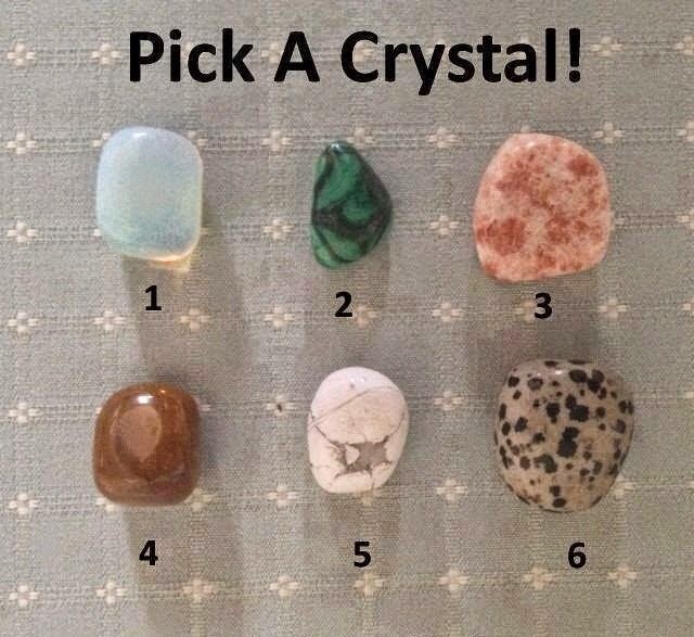 pick a crystal