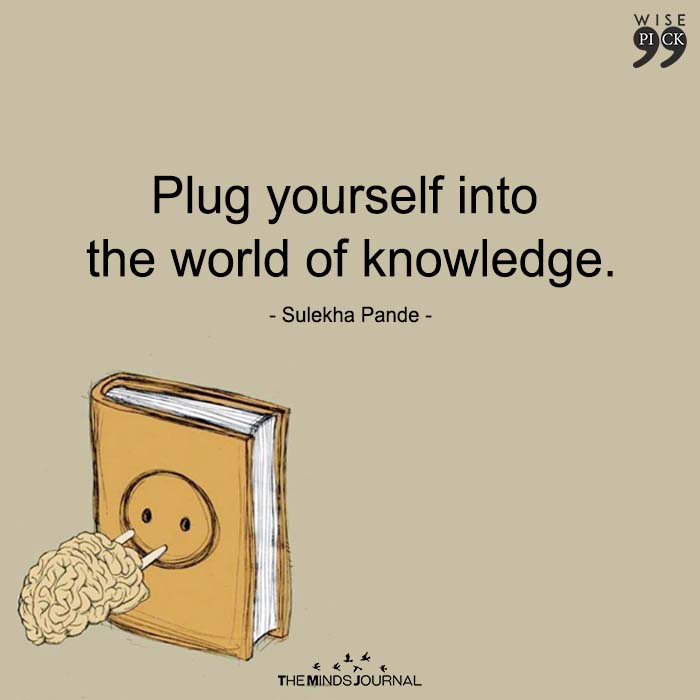 Plug Your Brain Into A Book