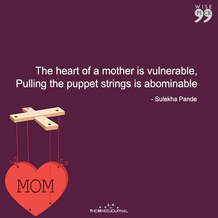 Only A Mom Knowingly And Lovingly Allows You To Manipulate