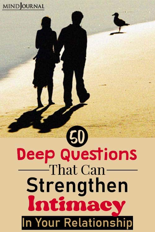 deep questions that can strengthen intimacy pin