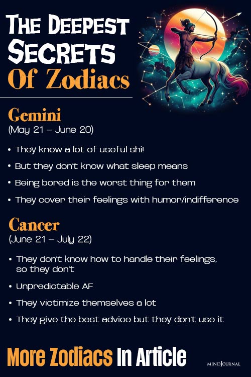 Deepest Secrets Of zodiacs