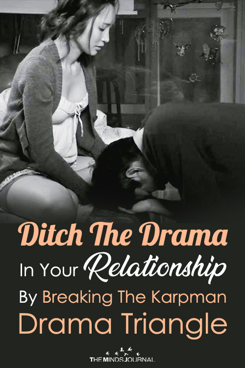 ditch the karpman drama triangle pin