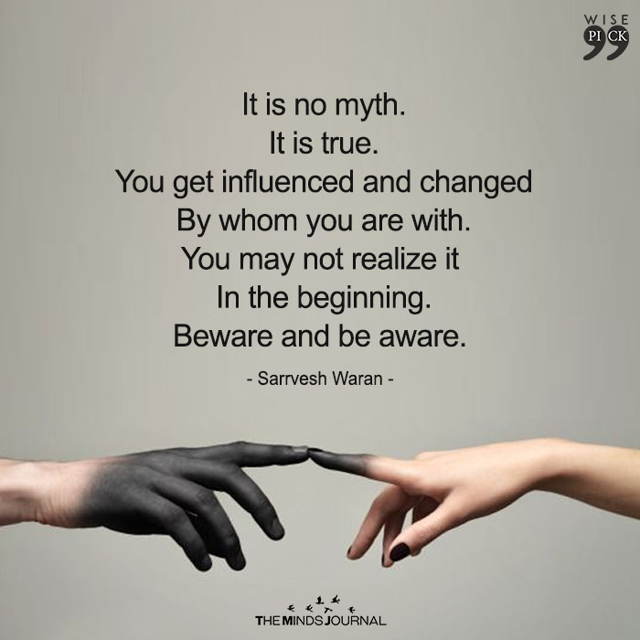 Be Careful Who You Allow In Your Life