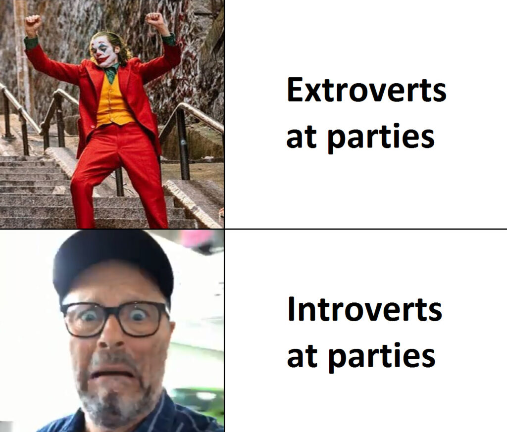 introvert vs extrovert