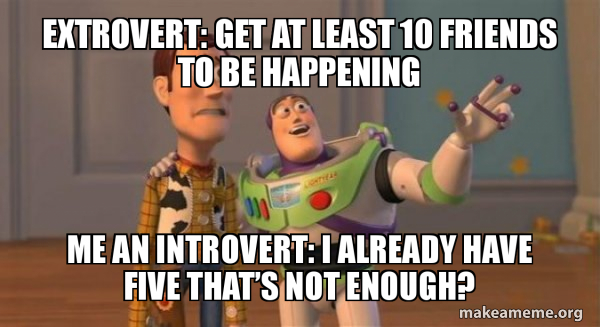 introvert vs extrovert