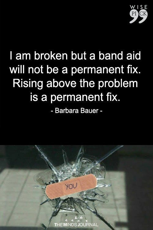 Patching The Hurts That Never Heal