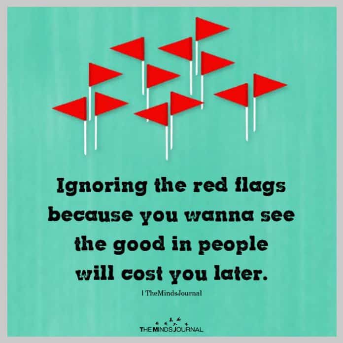 pocketing red flag