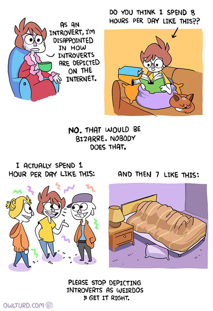 introvert comics