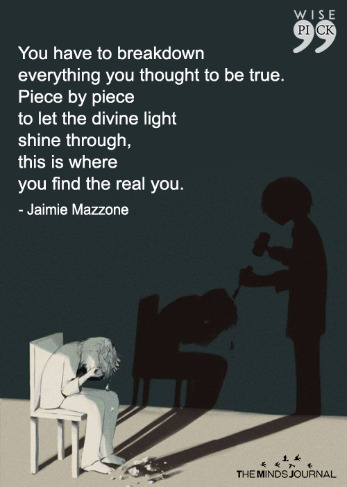 As Painful As It May Be Life Resculpts