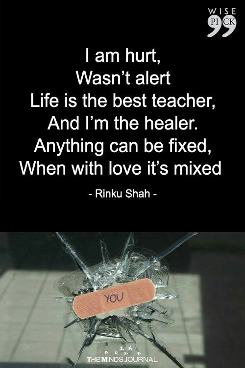 Patching The Hurts That Never Heal