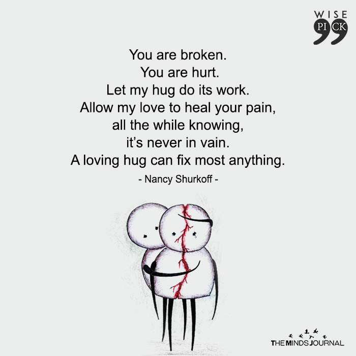 I May Not Be Able To Take Away The Pain