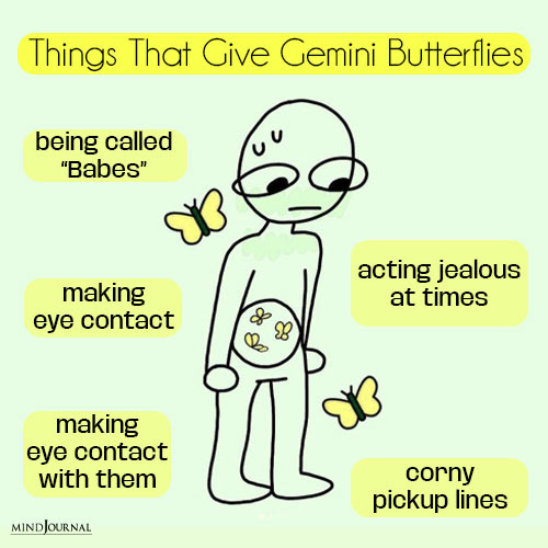 things that give you butterflies