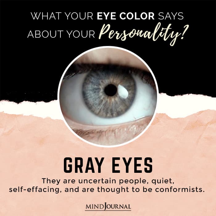 Eye color personality