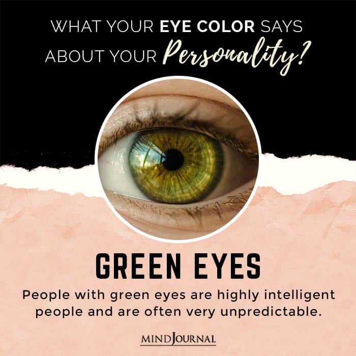 Eye color personality