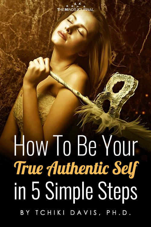 how to be your true authentic self pin