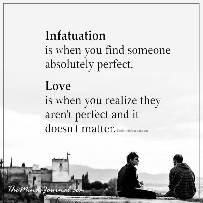 signs of infatuation