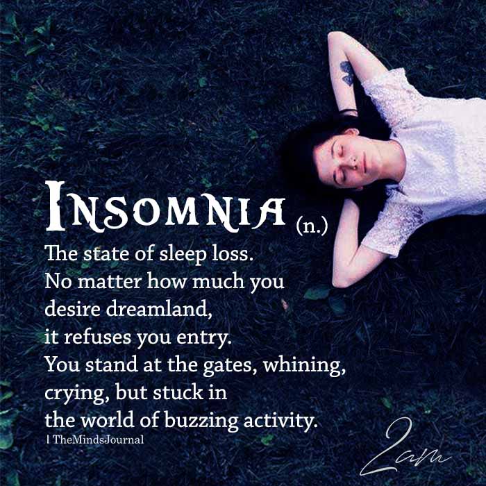 insomnia