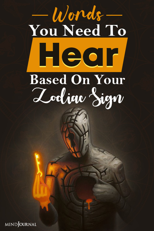 inspirational words zodiac sign pin