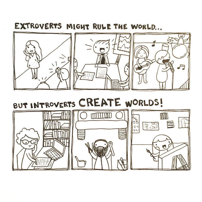 introvert comics