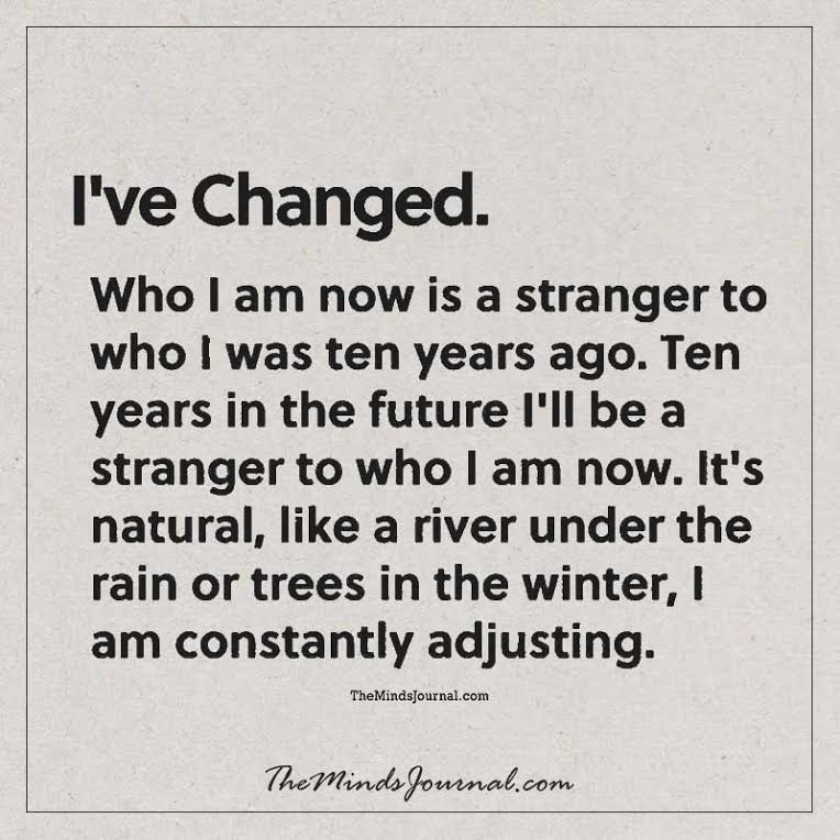 changed