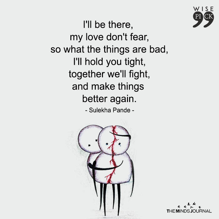 I May Not Be Able To Take Away The Pain