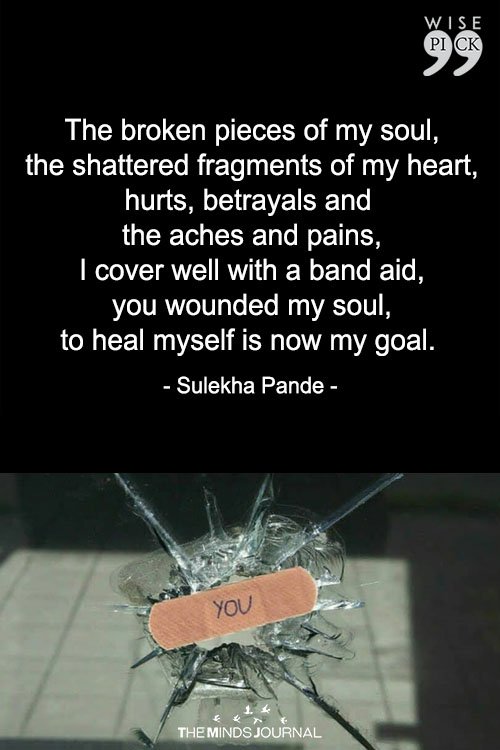 Patching The Hurts That Never Heal