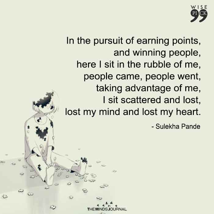 We Are All Working On Ourselves