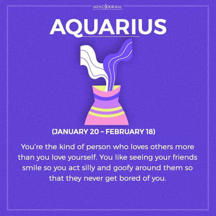 kind of friend aquarius