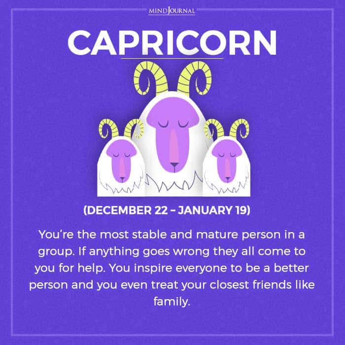 kind of friend capricorn