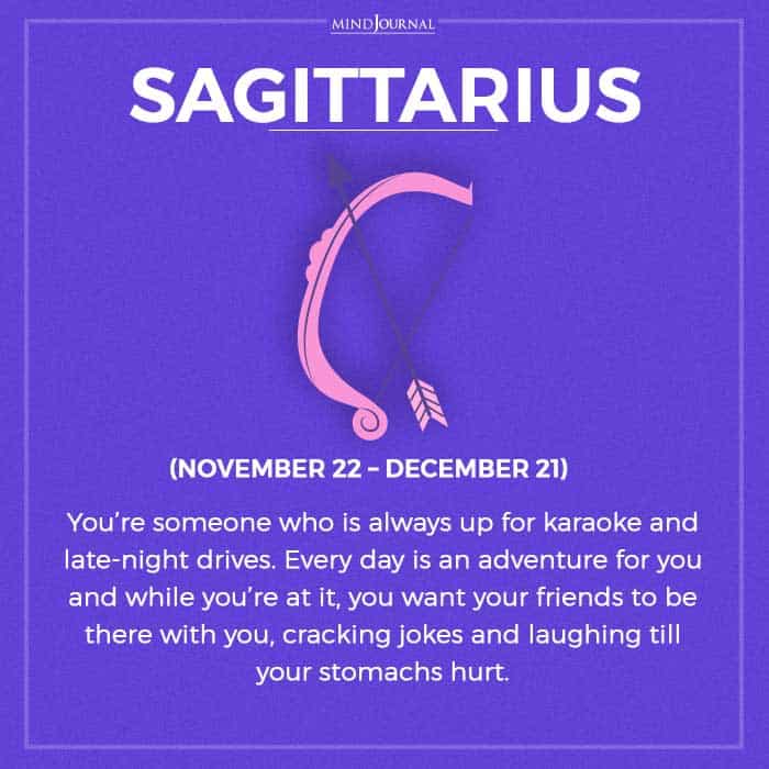 kind of friend sagittarius