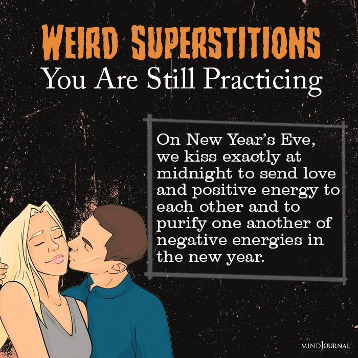 weird superstitions