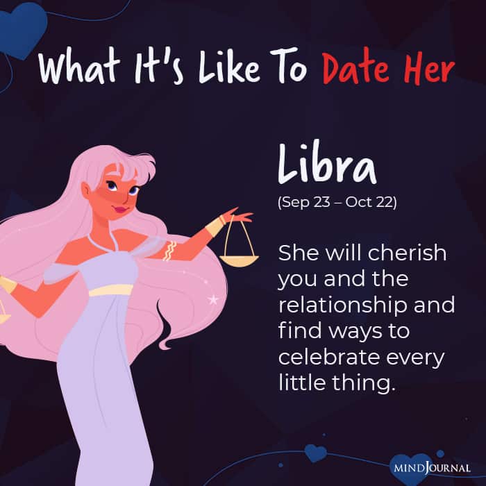 libra date her