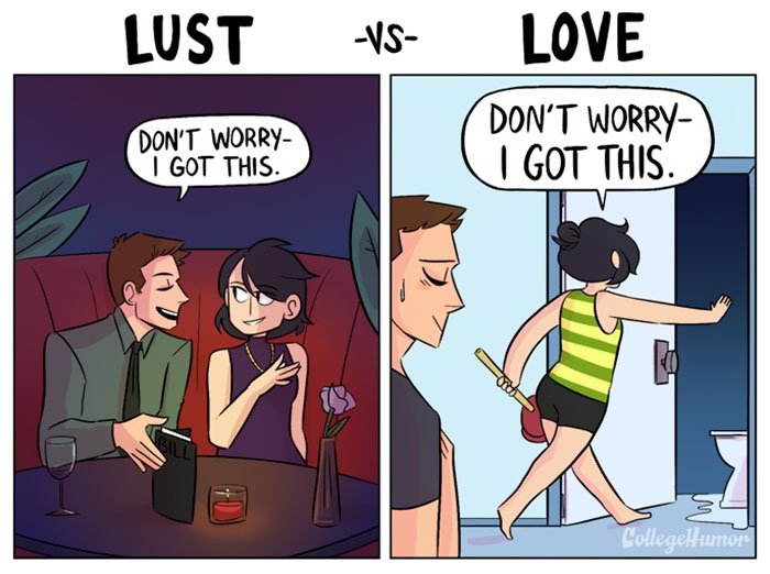 Love Vs. Lust