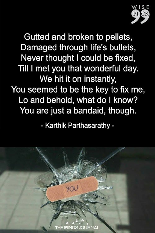 Patching The Hurts That Never Heal