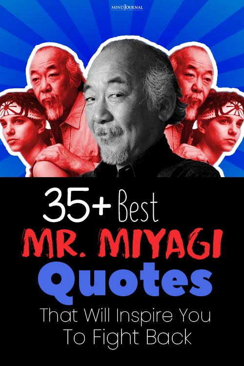 mr miyagi quotes pin