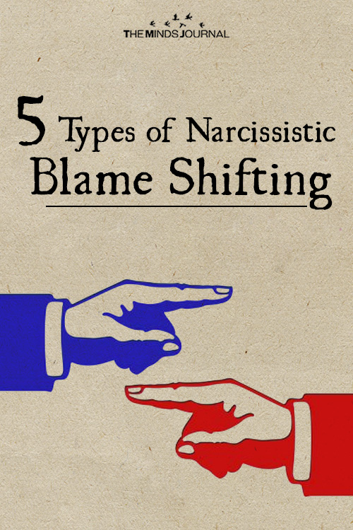 5 Types of Narcissistic Blame Shifting