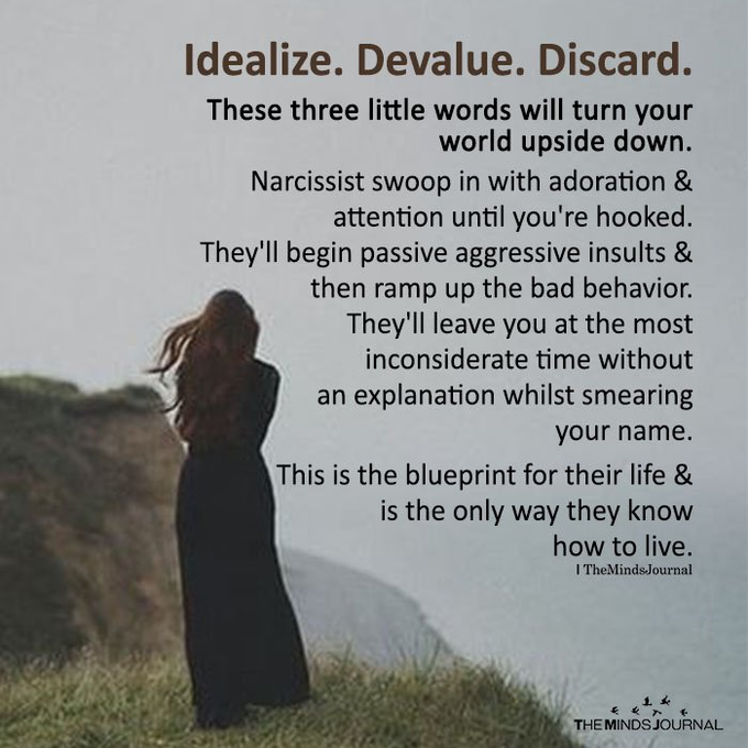 discard phase of a narcissist