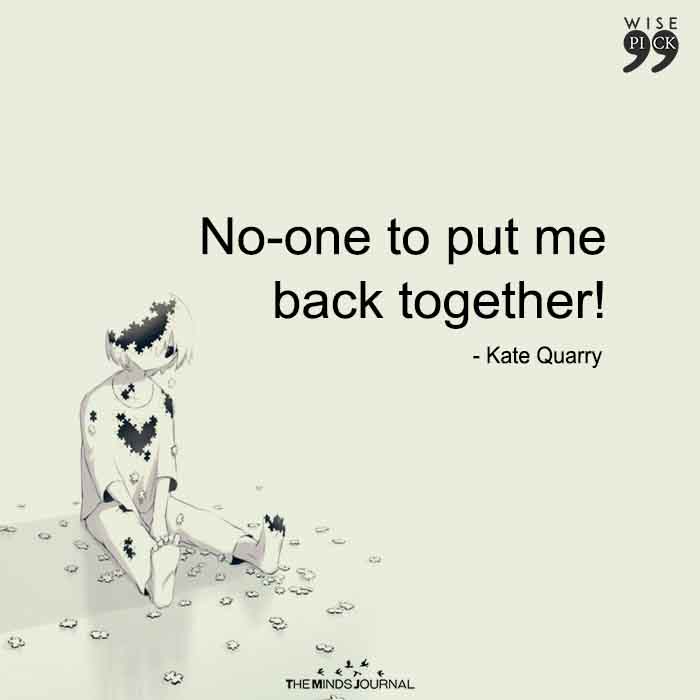 We Are All Working On Ourselves