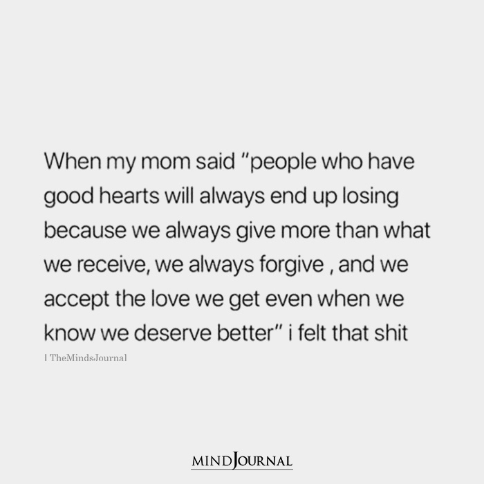 people who have good heart