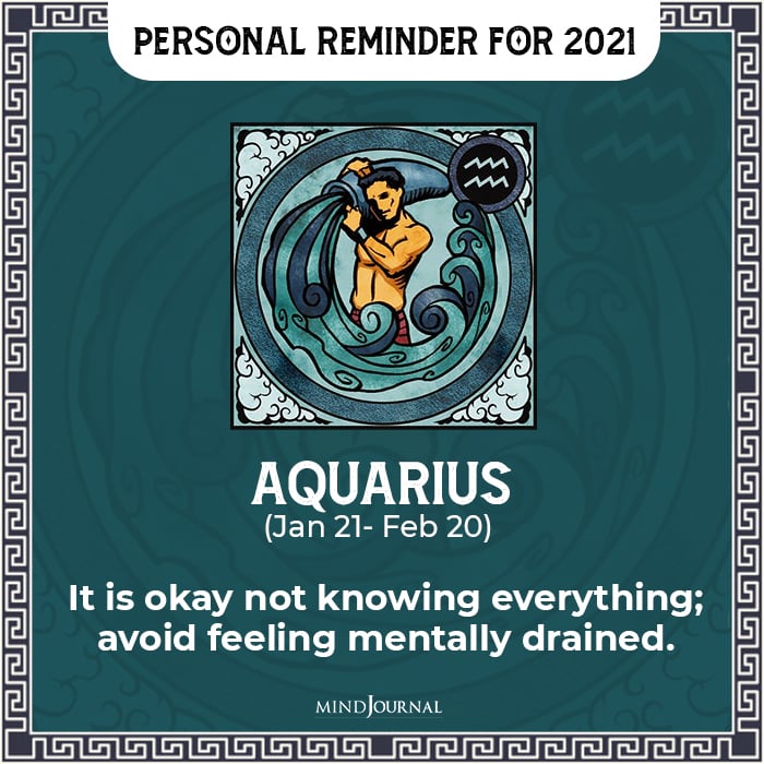 personal reminder for zodiacs