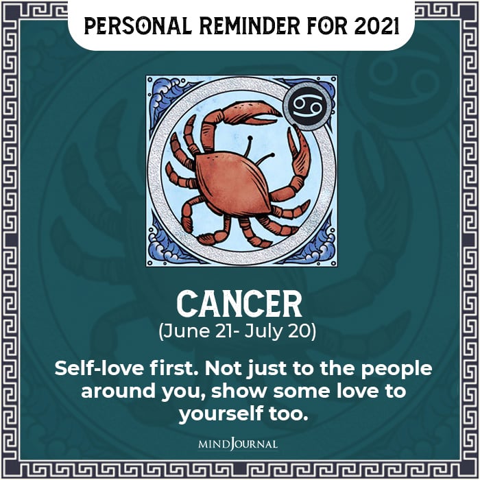 personal reminder for zodiacs