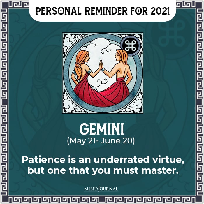 personal reminder for zodiacs