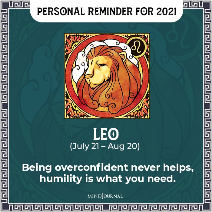 personal reminder for zodiacs