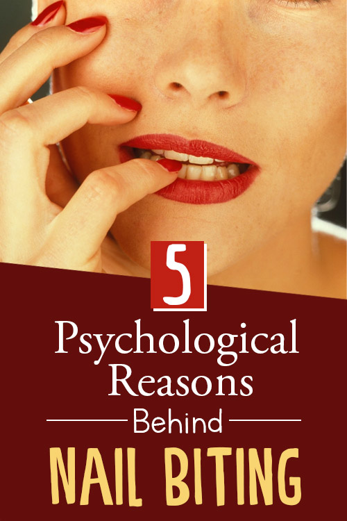 psychological reasons behind nail biting pin