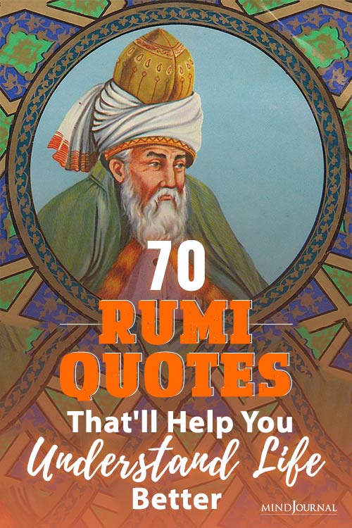 rumi quote pin