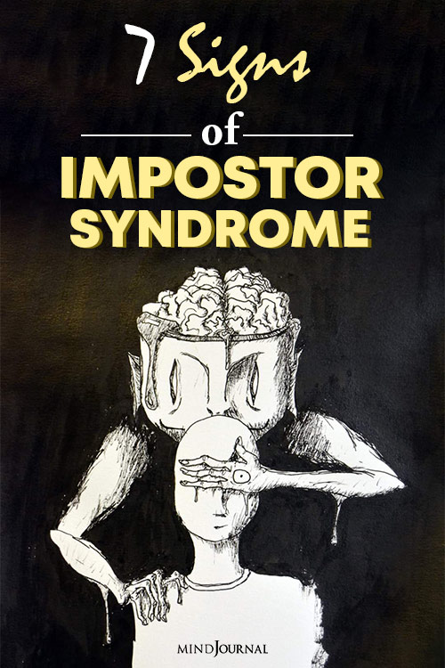 signs of impostor syndrome pin